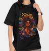 God Says I Am Christian T-Shirt Black Woman Faith Inspirational Scripture Tee