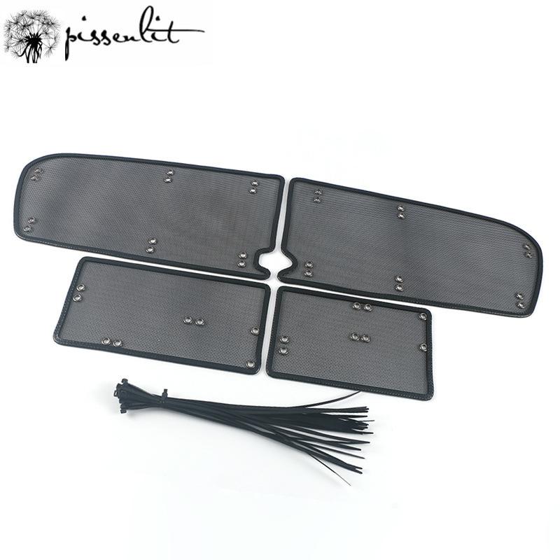 For Lincoln Continental 2017-2024 Front Grille Modified Water Tank Protection Net Engine Protection Insect Net Car Accessories