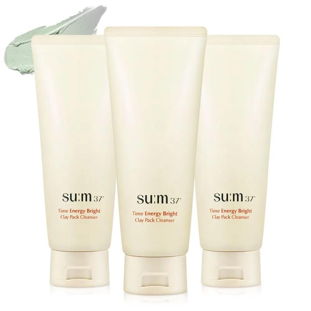 SUM37 Degree Time Energy Bright Clay Pack Cleanser 150ml x3