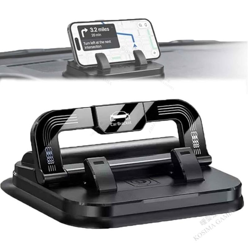 Auto-Handyhalterung Universal Armaturenbrett 360 Grad Drehung Handy-Ständer Handyhalter Mit Nummernschild Auto Zubehör