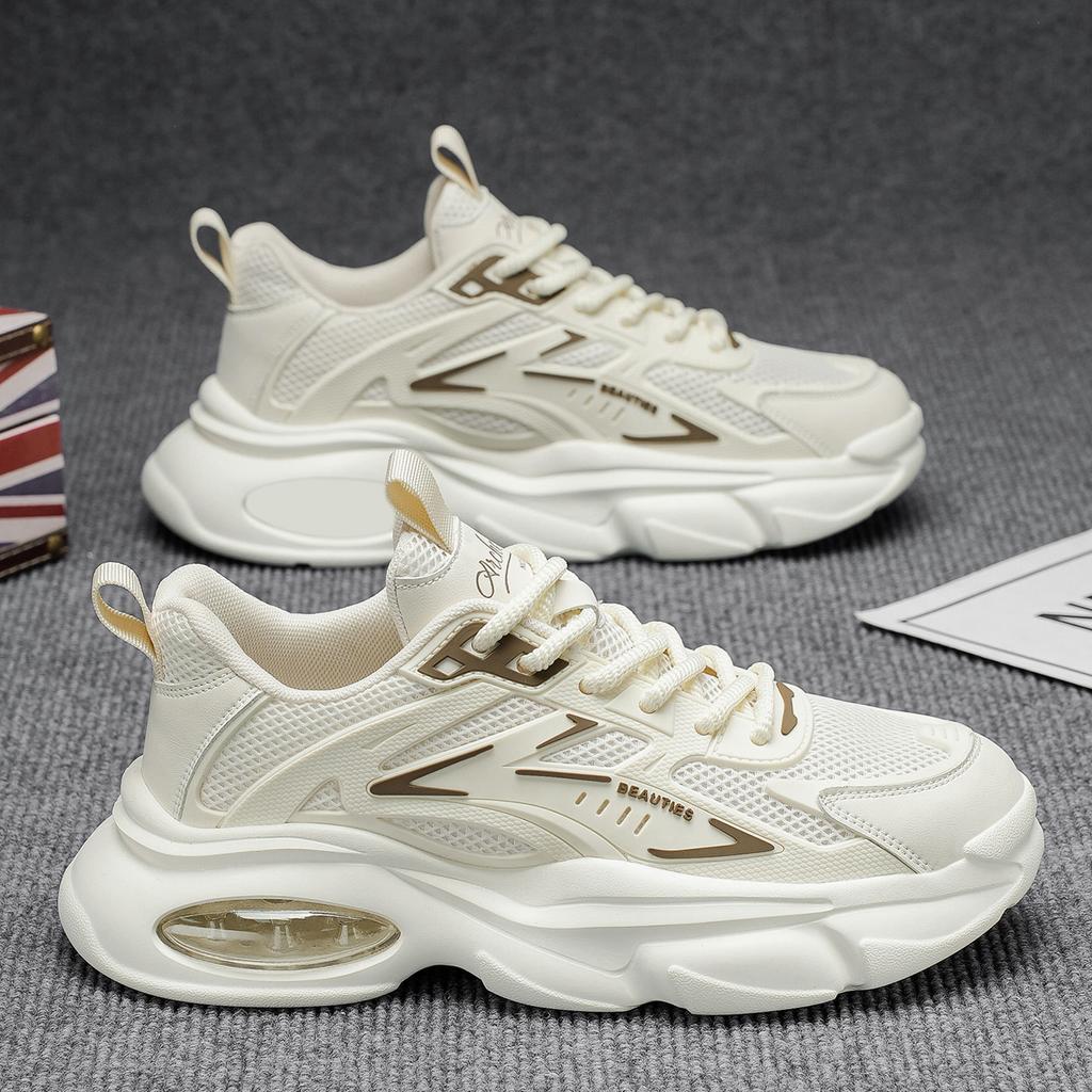 Dad shoes men's shoes summer new breathable mesh shoes men's trend versatile platform sports shoes casual running shoes