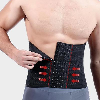 Durable And Safe Men Slimming Body Shaper Waist Trainer Trimmer Belt Corset For Abdomen Belly Shapers Tummy Control Fitness Compression Shapewear