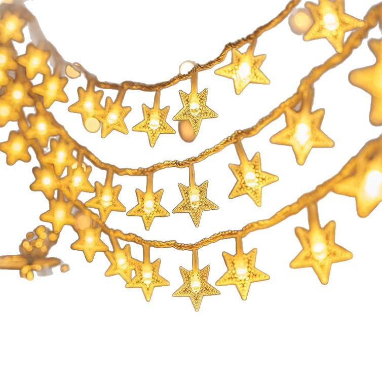 Battery Operated Christmas LED String Lights for Outdoor/Indoor Decor, Festival & Camping Atmosphere, Colorful Night Lights