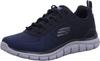 Track Ripkent Navy Blue Mesh Black Sneakers