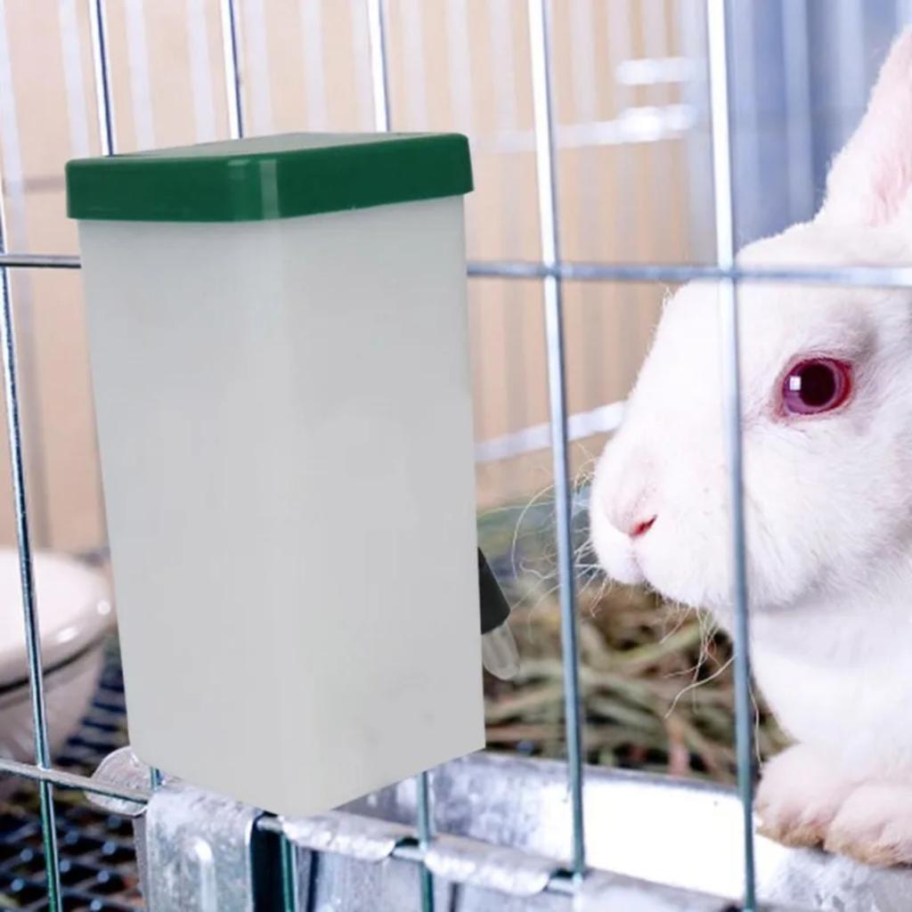 Neue niedliche und praktische automatische Haustier-Trinkbrunnen für Kleintiere - Kaninchen, Hamster, Meerschweinchen - 1 Stück Wasserabgabe