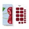 OHORA Pedi Gel Nail Strips Collection Glossy Summer Pedicure Nail Art Stickers (7 Types)