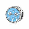 Blue Octopus Lovely Undersea Octopus Shark Dolphin Charms Beads Fit JIUHAO Charm Bangle Bracelets DIY 925 Jewelry Making