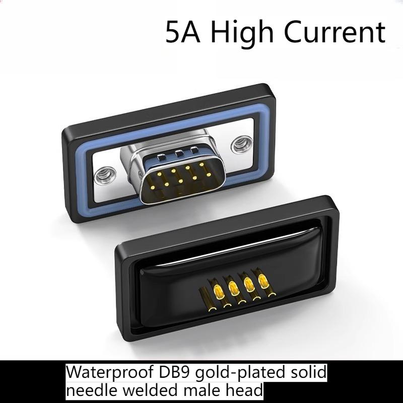 

DB9/15/25/37 3V3 waterproof soldered/solder-free male and female connector