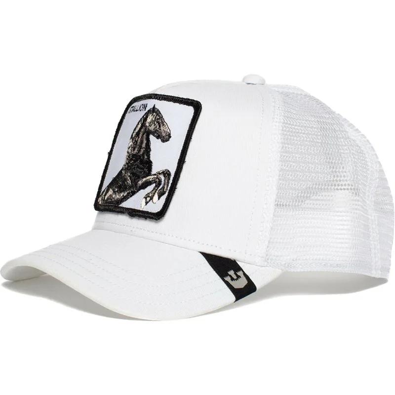 Cappellino da baseball ricamato con bastoncino di animale per appassionati di animali sia maschi che femmine, cappello da camionista, protezione solare e ombreggiatura