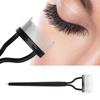 Separatore Ciglia Pettine per Ciglia Pennello Mascara Pennello Separatore Ciglia Pettine per Mascara Applicatore Mascara Curvo