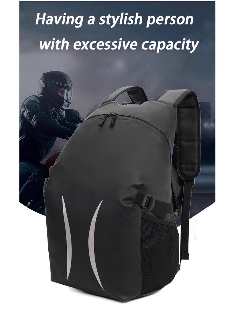 Large Waterproof Outdoor Cycling & Motorcycle Helmet Backpack