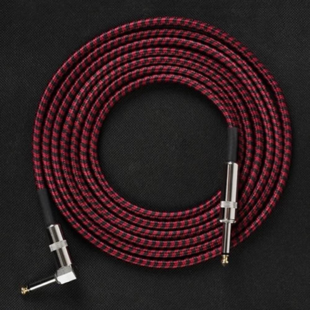Metal Head 6.35mm Audio Cable Mono Cable Noise Reduction Cable  Live Performance