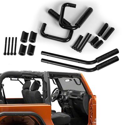 Zadní a přední ocelové madlo pro 2007 2008 2009 2010 2011 2012 2013 2014 2015 2016 2017 2018 Jeep Wrangler JK 4dveřový