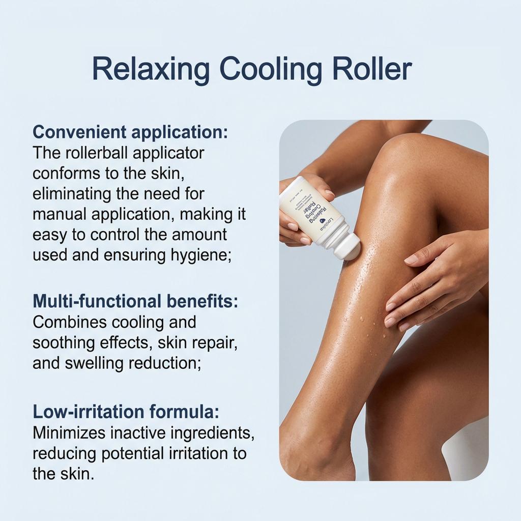 Laniska Cool Rolling Ball Essence - Comfortably Cares for Your Skin, Moisturizing and Hydrating, Refreshing and Convenient Rolling Ball Essence