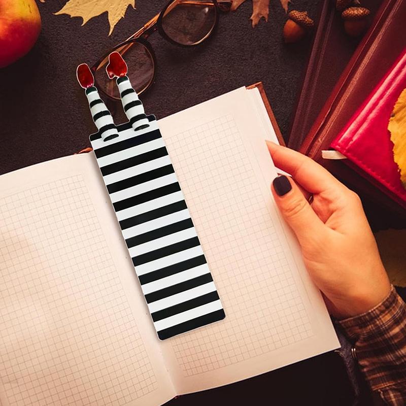 Ruby Slippers Bookmark 3D Witch Bookmark Multifunctional Cat Book Desk Decor Decorative Desk Decorations Funny Book Marks Gifts