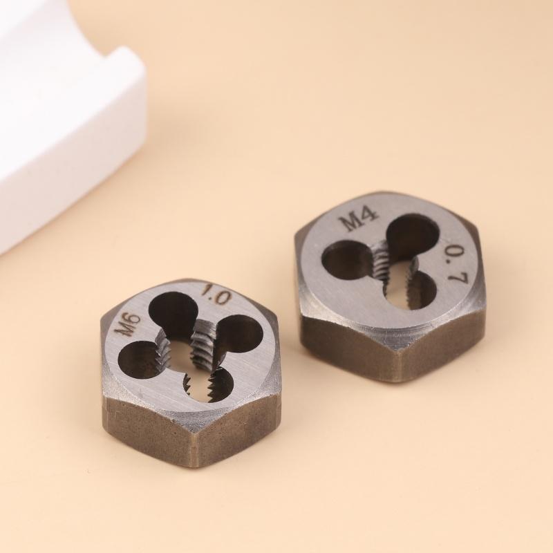 Metrický závit Šestihranná závitnice Šestihranné závitnice Šroub Šestihranné závitnice M3*0.5 M4*0.7 M5*0.8 M6*1.0 Ruční závitnice