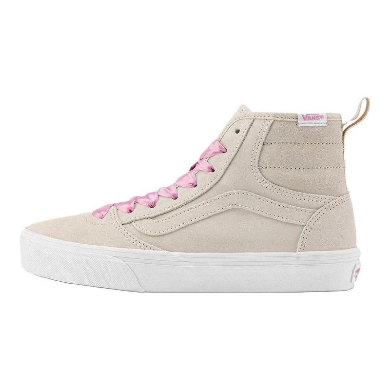 Vans Ashwood Hi Comfort Soft High Top Skate Shoes For Women Oatmeal VN000D962N1 38