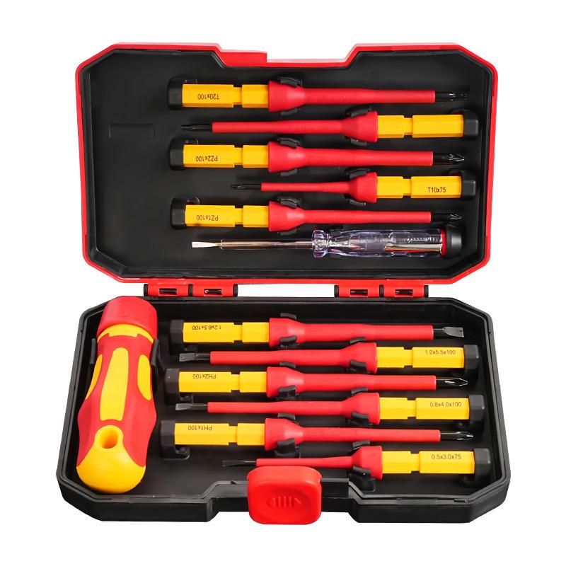 VDE Insulated Tool Set: Screwdrivers & Diagonal Cutting Pliers for New Energy Vehicles
