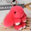14CM Coniglio Peluche Carino e Soffice Pompon di Peluche Coniglietto su Borsa Portachiavi per Auto Gioiello Femminile Bambole per Feste Fascino per Borsa Regalo Ragazze
