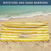 Serviette de plage rayée en microfibre absorbante serviette de sport impression numérique séchage rapide serviette de bain
