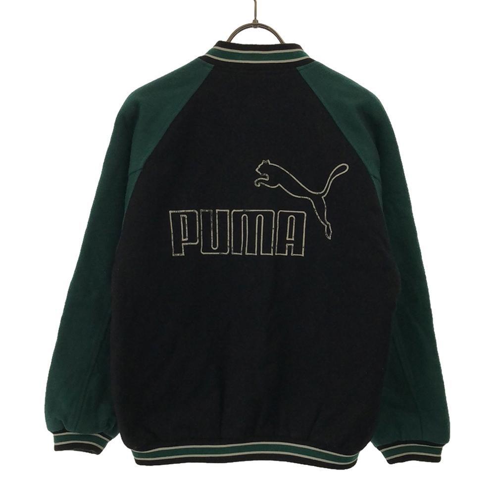 Puma 90er Old Hit Union Logo Stickerei Wollmischung Stajan Rückenstickerei Kinder Gebraucht