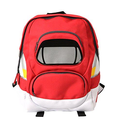 Kanack Kikaku Shinkansen Backpack, E6 Series Komachi (Akita Shinkansen), 110mm Bottom x 280mm Width x 320mm Height, 209-00102/R-002
