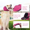 Dog Ear Muffs No Shake Ear Wrap Elastic Waterproof Ear Protector for Hematoma Bathing Drying Swim Noise Anxiety Relief