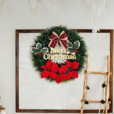 Artificial Christmas Wreath for Winter Decoration Housewarming Gifts Accessories