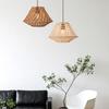 1PC Macrame Pendant Boho Chic Handmade Hotel Room Lighting Fixture Bohemian Homestay 30x30x19.5cm