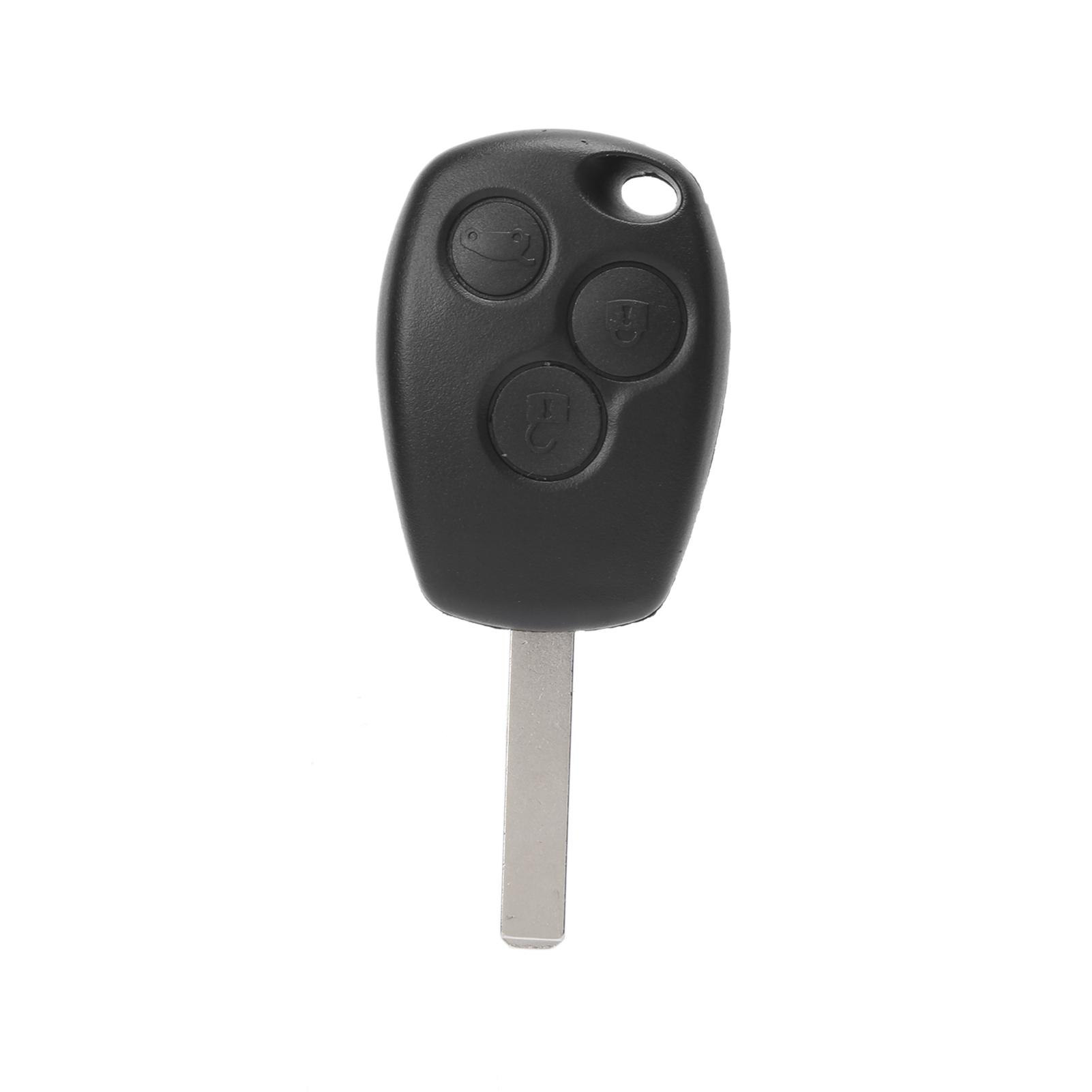 Koogeelife Unisex Car Smart Key 3 Buttons 433Mhz Corrosion Resistant Pcf7961m Automobile Accessory