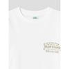 Saendeusaundeu Ybor Graphic Over Fit Long Sleeve Tshirt Ivory