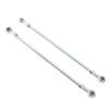 Adjustable Steering Tie Rod Kit with End High Hardness Steel Alloy For Racing Go Kart Fun Cart ATV Quad