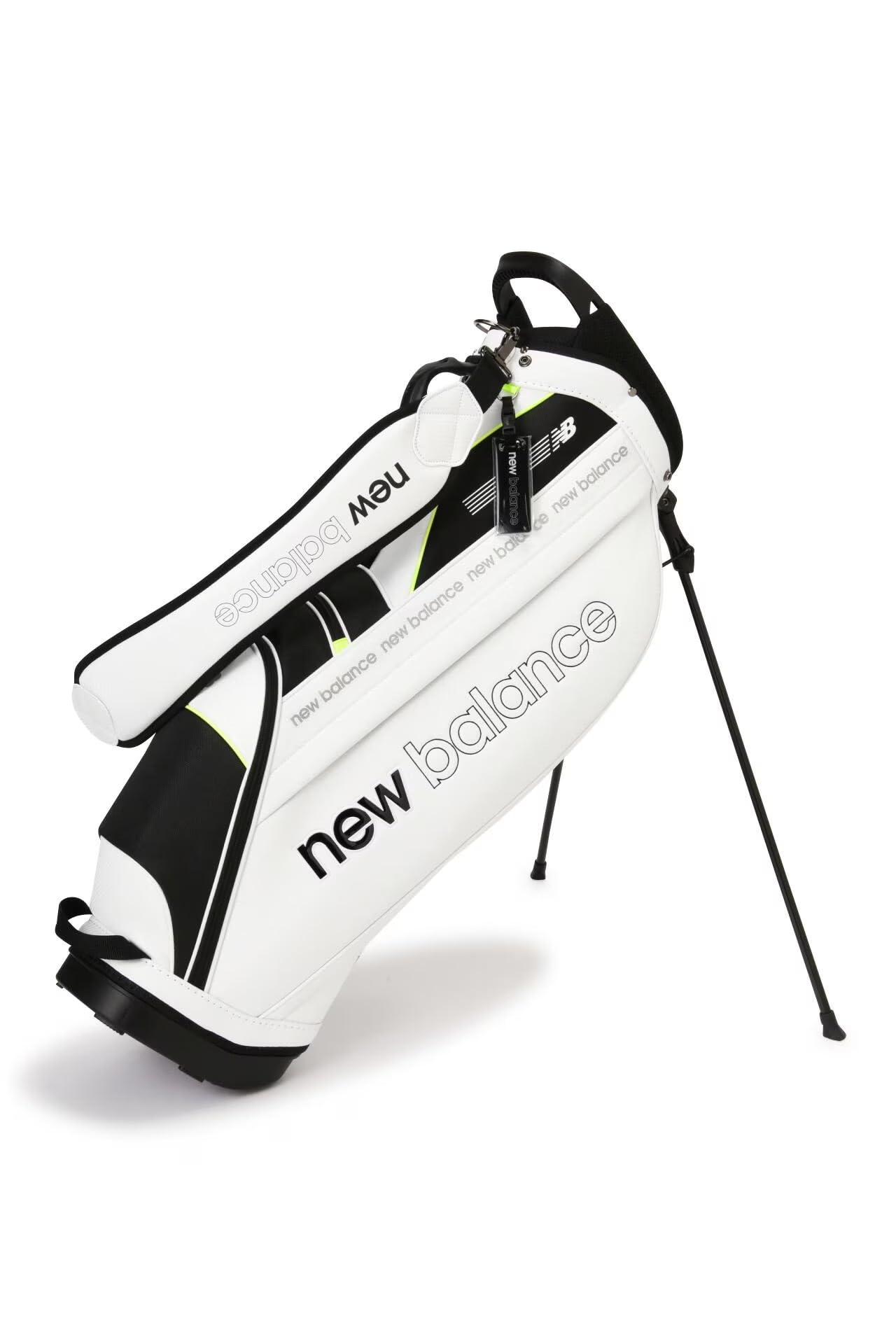 

Continuing standard product Caddy bag stand 46 inch Golf CB FR [New Balance] [Basic model] (9.0 type, type, compatible) / / 012-4980001 030_White