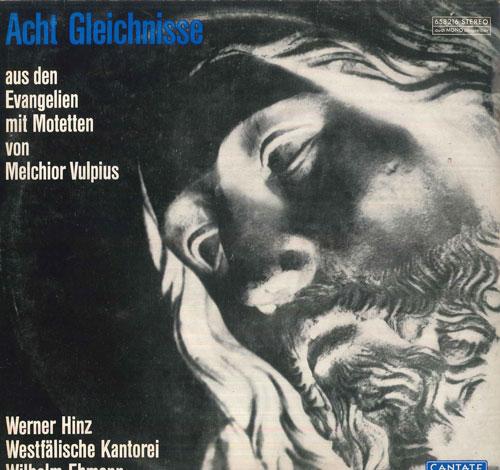 

LP Record WILHELM EHMANN, WESTFALISCHEN KANTO - Acht Gleichnisse Aus Den Evangelien 658216 CANTATE Germany Classical Used