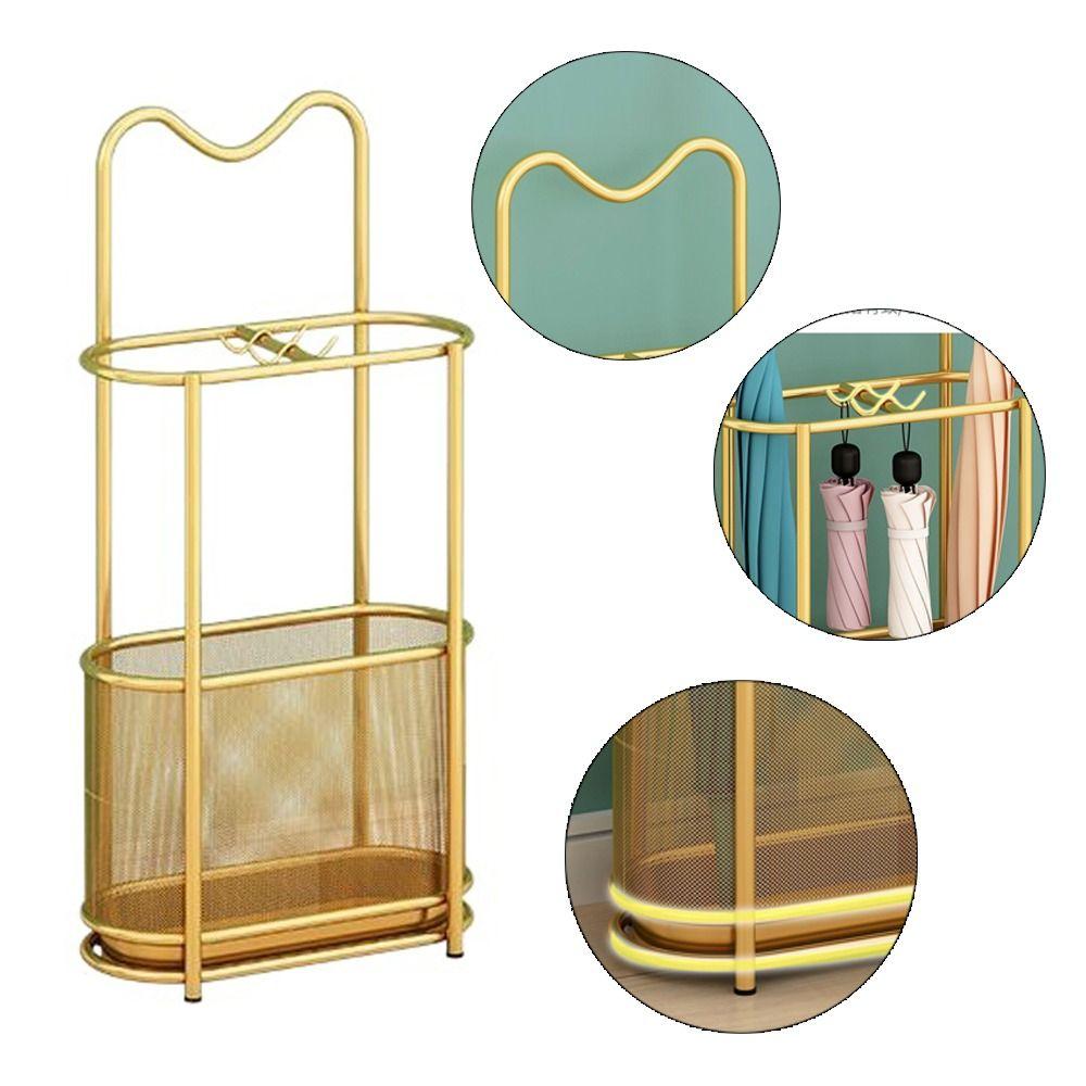 Light Luxury Umbrella Storage Rack Large Capacity Cat Shaped Umbrella Rack Umbrella Stand Home