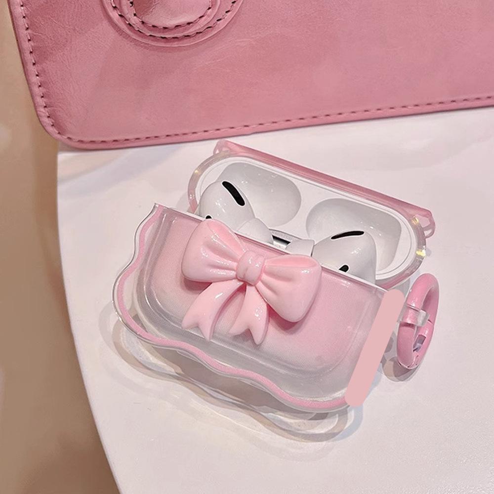 Stereo Bow AirPods Pro/pro1 Bluetooth Headset Case Apple 1/1/1/1st Generation Headphone Case