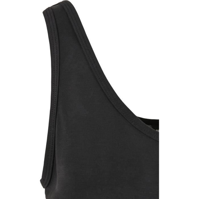 Damen Tanktop - Urban Classics - 3XL - Schwarz - Lockere Passform - Rundhalsausschnitt