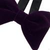 Elegant Velvet Bow Tie for Men - Sophisticated Neckwear Special Occasions