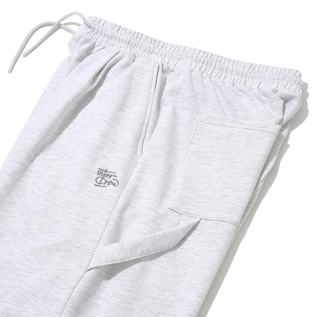 INTERCREW Tuck Detail Half Jersey Shorts W Grey Ita2Rm01Awg