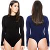 GMXIA Herbst und Winter Langarm Rundhals Casual Base für Frauen Sexy Bodysuit