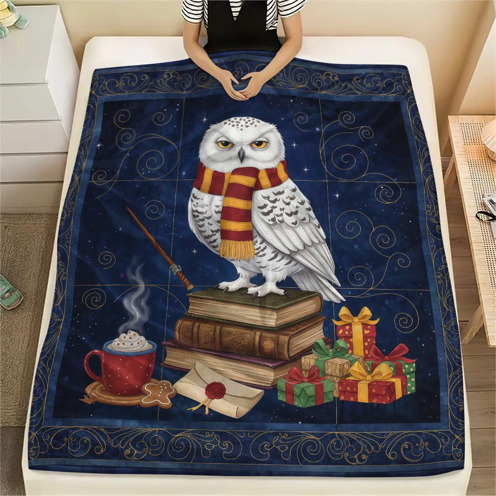 1 Stück Flanelldecke mit Cartoon-Druck, Hohe Qualität, Bequem für alle Jahreszeiten, Heimdekoration, Wärme und Komfort, Perfekt als Weihnachts- oder Geburtstagsgeschenk