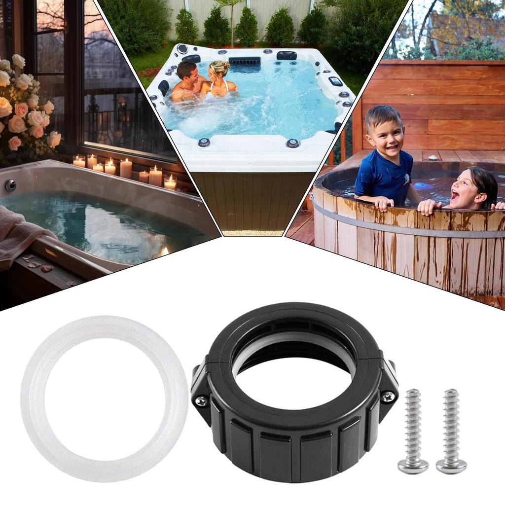 Grzałka do spa nakrętka dzielona 2 cale części hydrauliczne do jacuzzi szczelne części zamienne do naprawy wycieków wody Właściciele domów Profesjonaliści