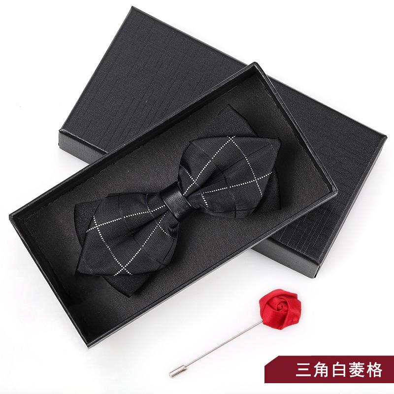 

Bow Tie Men S Wedding Groom Best Man Red Suit Shirt British Brothers Korean Bow Women S Gift Box
