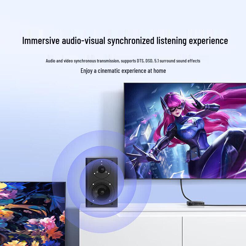 SAMZHE 4K HDMI 1x2 Splitter