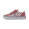 Slip Resistant Cushioning Low Top Kids Skate Shoes Kids Sneakers Red White VN0A38HDCHO