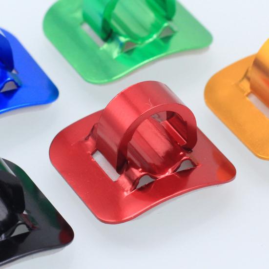 Brake Cable Buckle Reliable Anti-scratch Aluminium Alloy Bike Cable Clamp Tubing Fixing Seat
