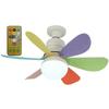 Modern Ceiling Fanlight 30W Lighted Ceiling Fan 86V-265V Decorative Ceiling Fanlight 3 Fan Speeds for Living Room Kitchen