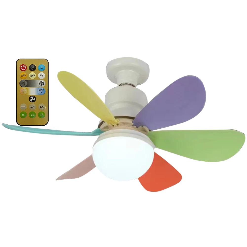 Modern Ceiling Fanlight 30W Lighted Ceiling Fan 86V-265V Decorative Ceiling Fanlight 3 Fan Speeds for Living Room Kitchen