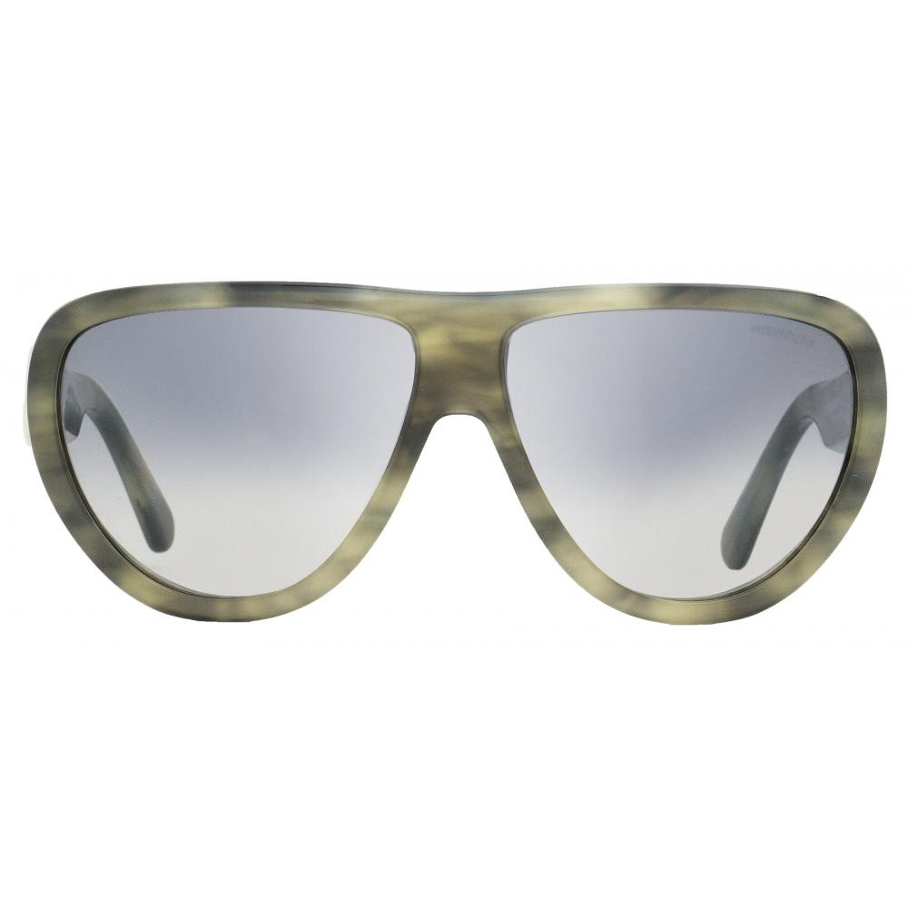 Moncler Anodize Sunglasses ML0246 20C Gray Havana 62mm –