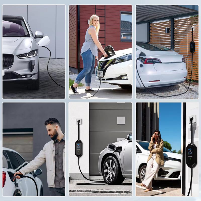 AFYEEV 3600W Portable Type2 IEC62196-2 EV Charger Type1 SAE J1772 Electric Car Charger GBT EVSE Charging Cable Wallbox EU Plug